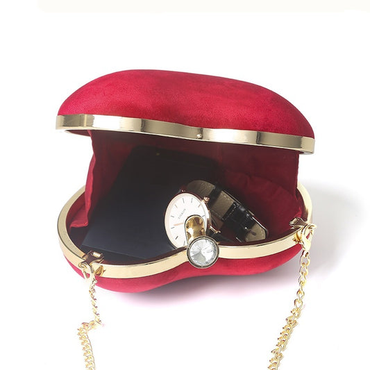 Mini Sac Cœur à Chaîne – Pochette Tendance & Fonctionnelle