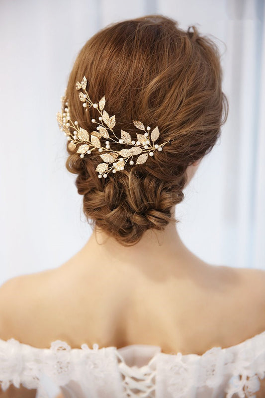 Coiffe de mariée artisanale