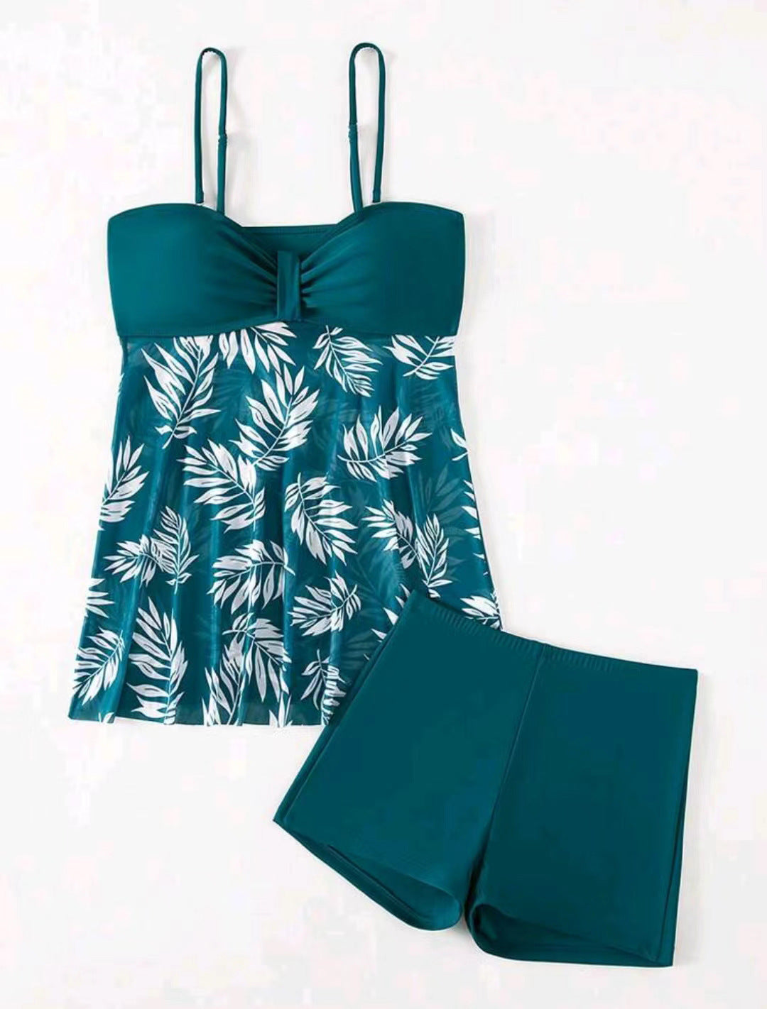 Maillot Boxer Femme – Taille Haute & Mesh