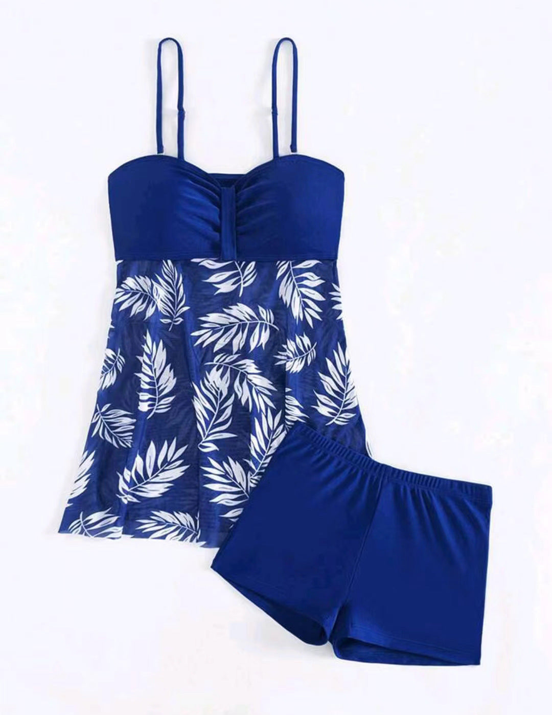 Maillot Boxer Femme – Taille Haute & Mesh