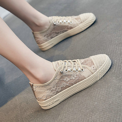 Baskets Respirantes à Enfilage Facile – Style Perlé