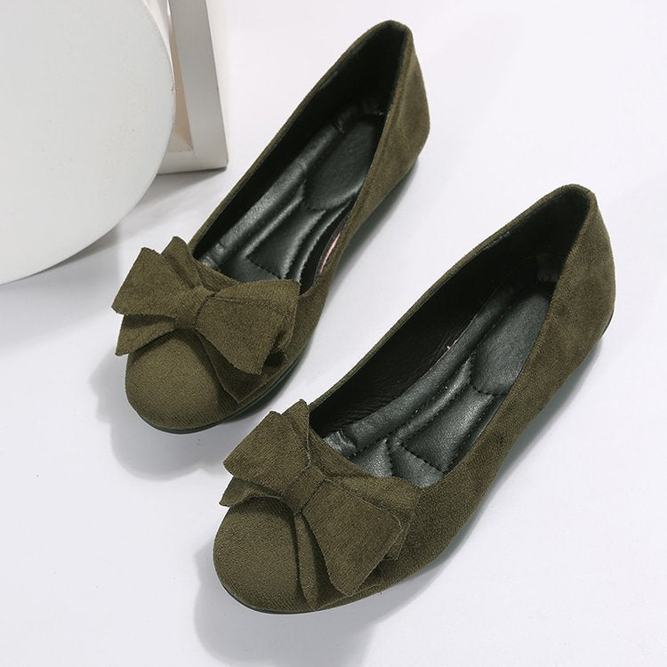Mocassins Plats Femme avec Nœud – Confort & Élégance