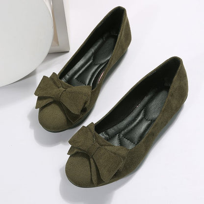 Mocassins Plats Femme avec Nœud – Confort & Élégance