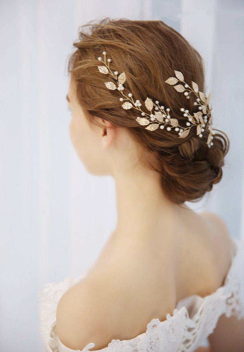Coiffe de mariée artisanale