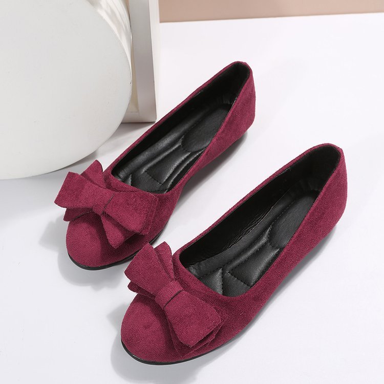 Mocassins Plats Femme avec Nœud – Confort & Élégance