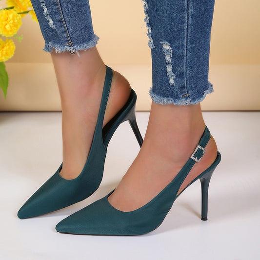 Sandales à Talons Aiguilles – Élégance Estivale au Bout Pointu