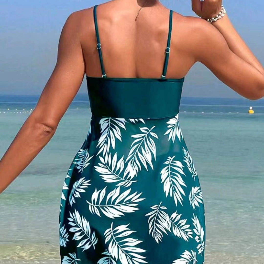 Maillot Boxer Femme – Taille Haute & Mesh
