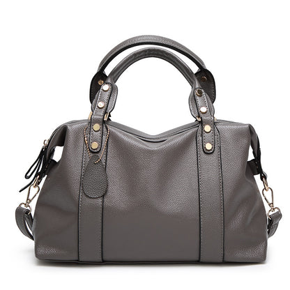 Sac Boston – Design Rétro avec Rivets