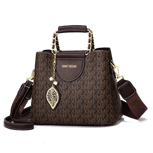 sac à main imprimé chic et rétro