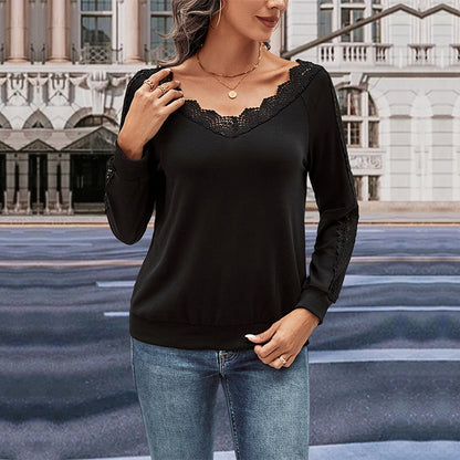 Top Femme Dentelle Élégante Chic
