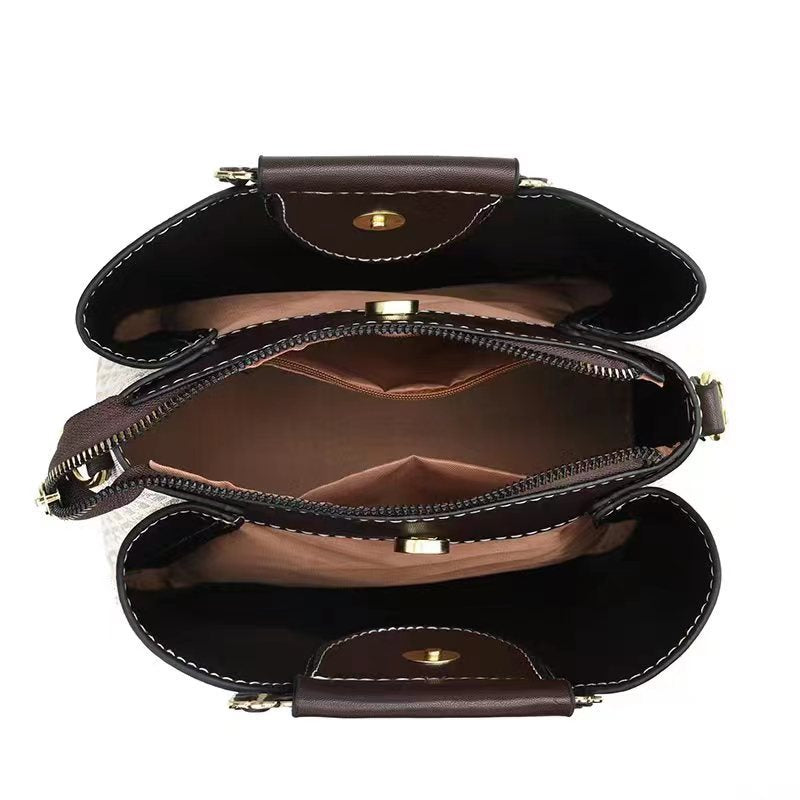 sac à main imprimé chic et rétro