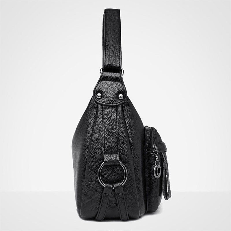 Grand Sac Bandoulière – Élégant, Souple & Haute Capacité