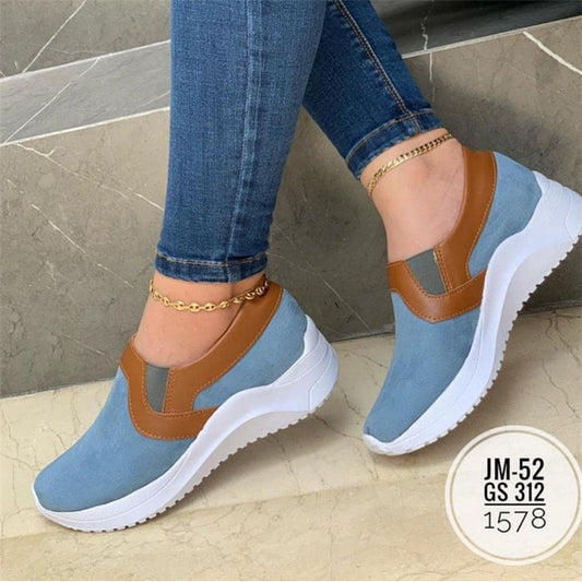 Baskets femme coton avec plusieurs choix de couleurs

