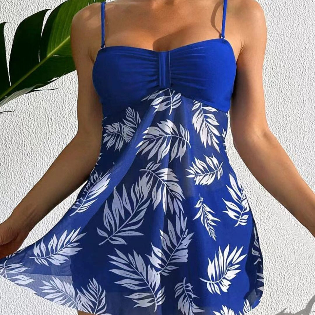 Maillot de Bain Femme Sport & Chic – Taille Haute et Mesh Tendance

