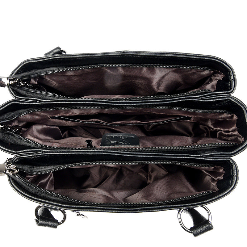 Sac Grande Capacité Multi-Poches Élégant & Pratique
