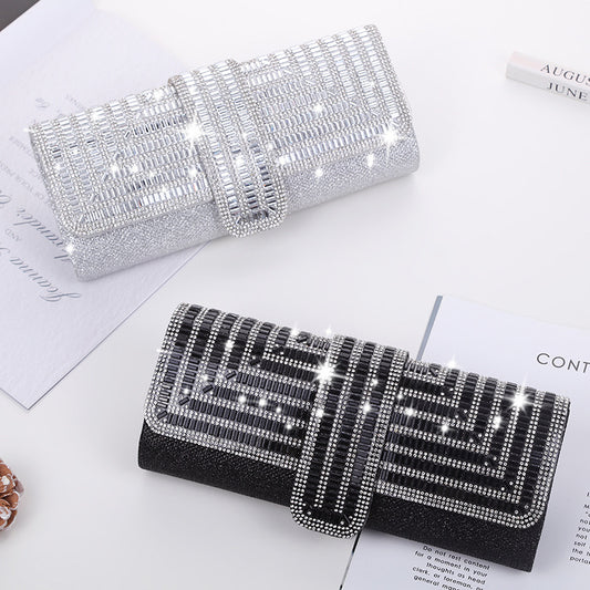 Pochette femme en cuir synthétique style luxe


