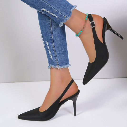 Sandales à Talons Aiguilles – Élégance Estivale au Bout Pointu