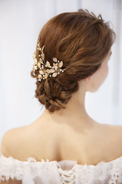 Coiffe de mariée artisanale