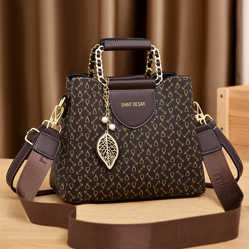 sac à main imprimé chic et rétro