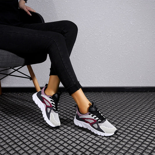 Baskets casual chic respirantes