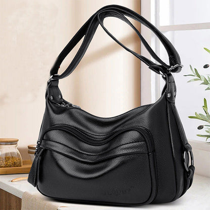 Grand Sac Bandoulière – Élégant, Souple & Haute Capacité