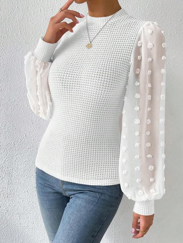 Chemisier crochet femme – Chic et sophistiqué